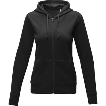 Theron dames hoodie met ritssluitng