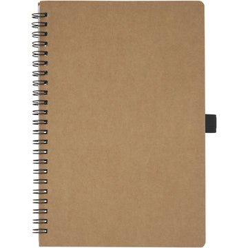 Cobble A5 wire-o gerecycled kartonnen notitieboek met steenpapier