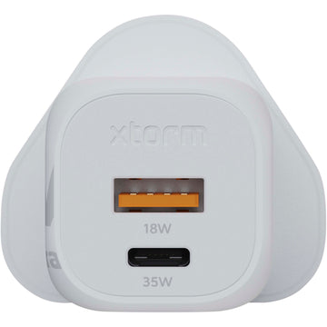 Xtorm XEC035 GaN² Ultra wandoplader 35 W met UK stekker